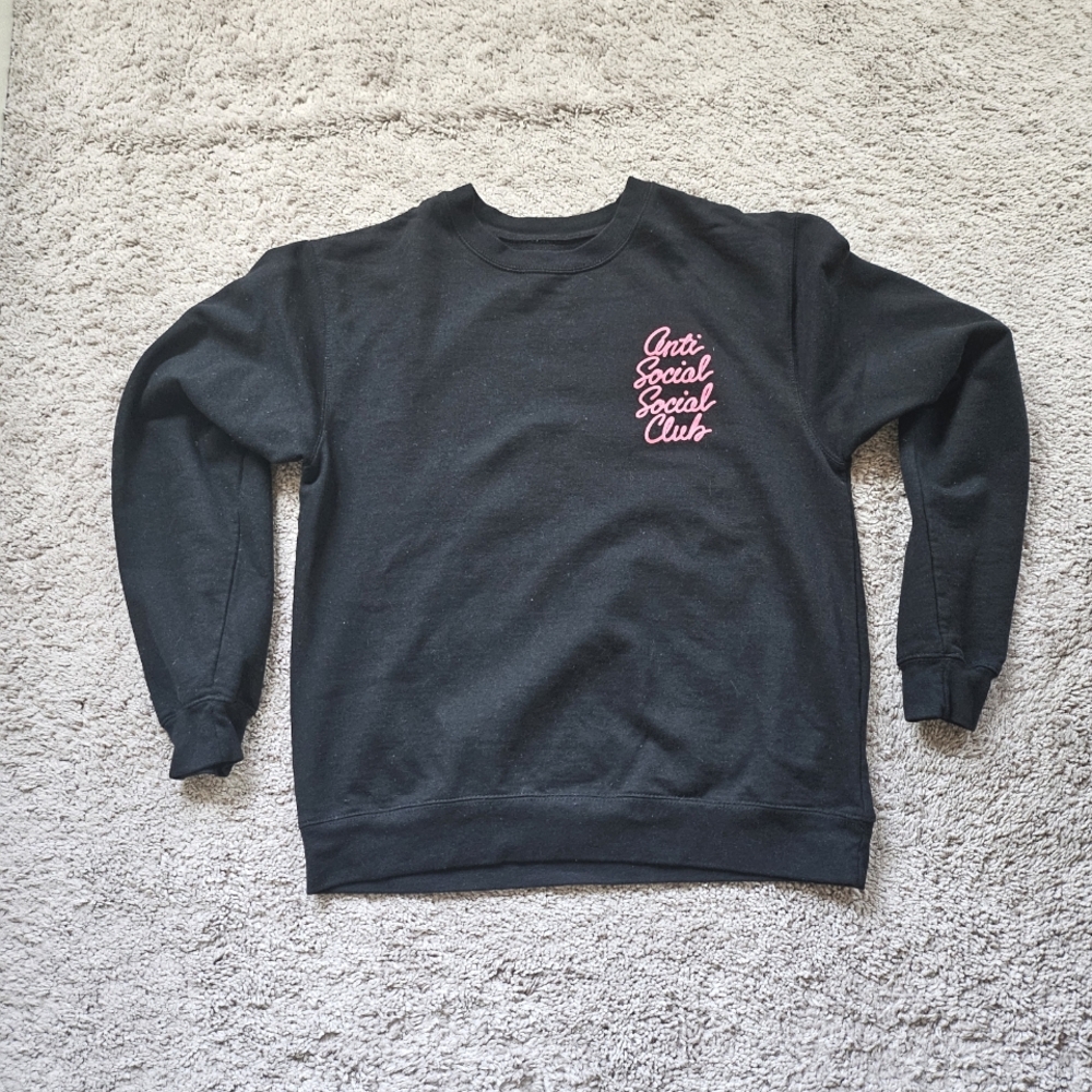 Anti Social Social Club Black Sweater